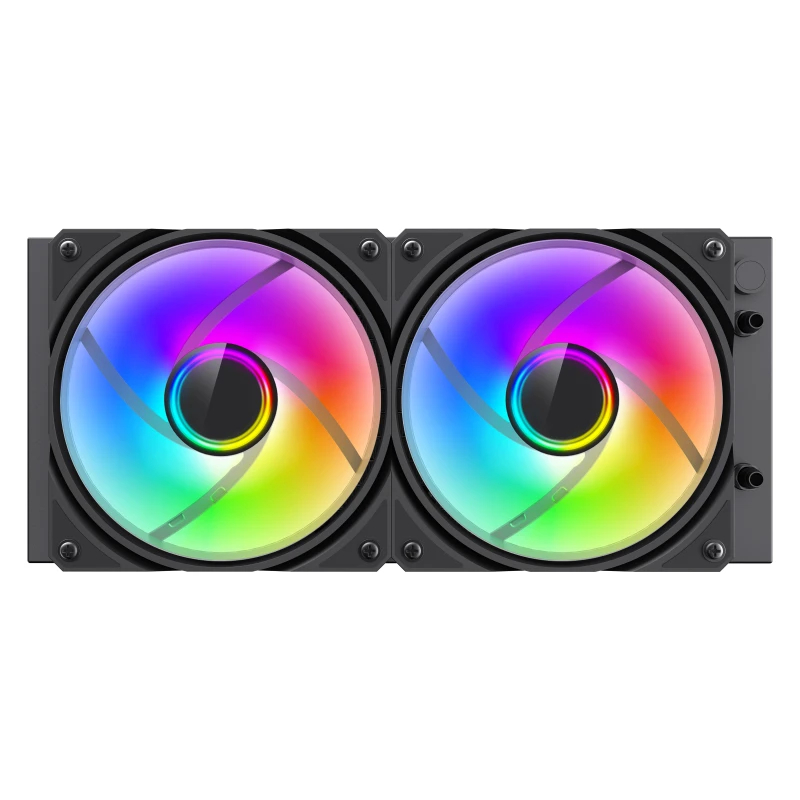 Водно охлаждане Gamemax IceBurg 240 Infinity Black Water Cooling Infinity Mirror ARGB
