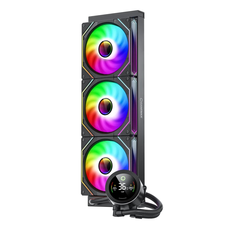 Водно охлаждане Gamemax IceBurg 360 Digital Black Water Cooling ARGB