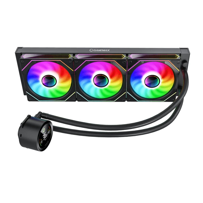Водно охлаждане Gamemax IceBurg 360 Digital Black Water Cooling ARGB