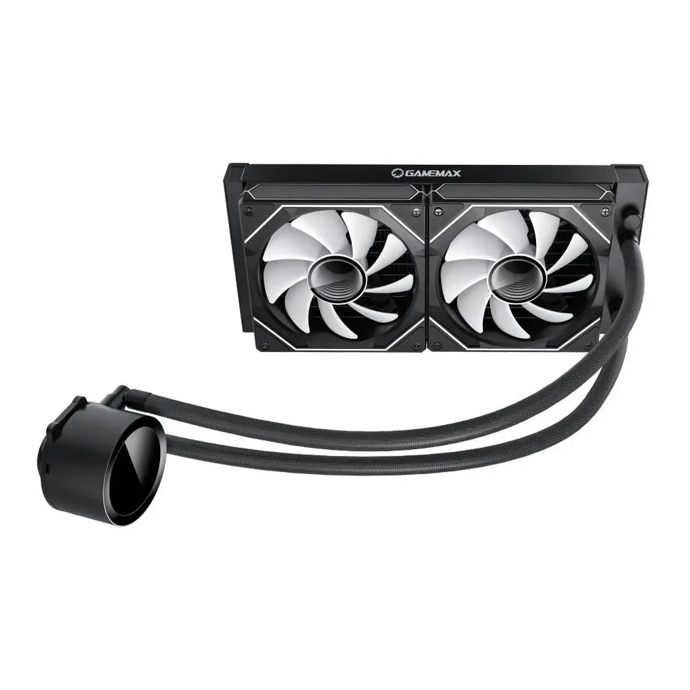 Водно охлаждане Gamemax IceBurg 240 Digital Black Water Cooling ARGB