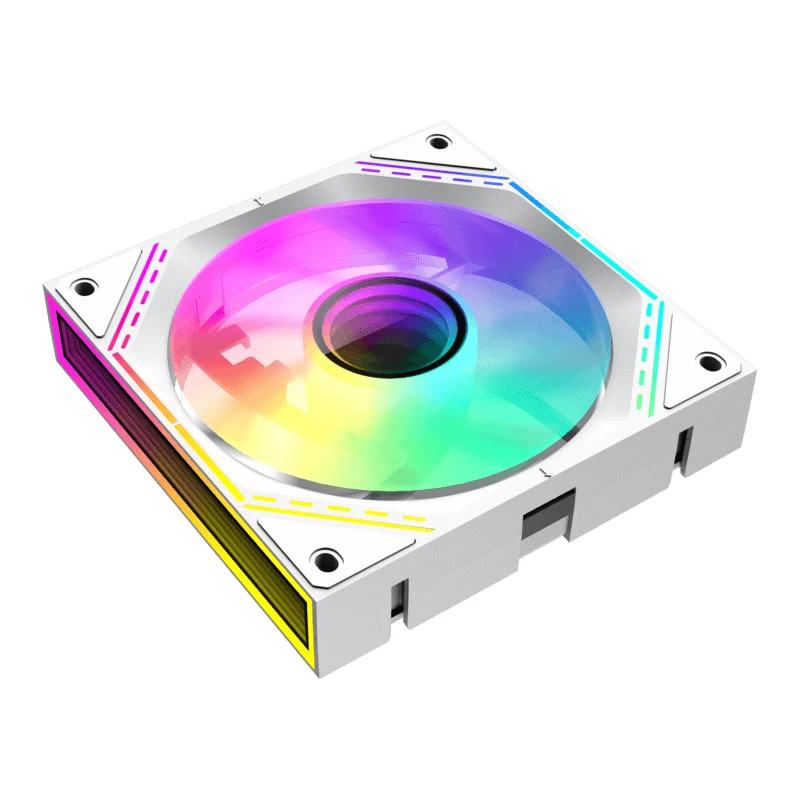  Комплект вентилатори Gamemax FN12A-S3I White Fan Pack 3-in-1 3x120mm Daisy-Chain ARGB