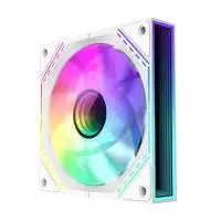 Комплект вентилатори Gamemax FN12A-S3I-RW White Fan Pack 3-in-1 3x120mm Reverse Daisy-Chain ARGB