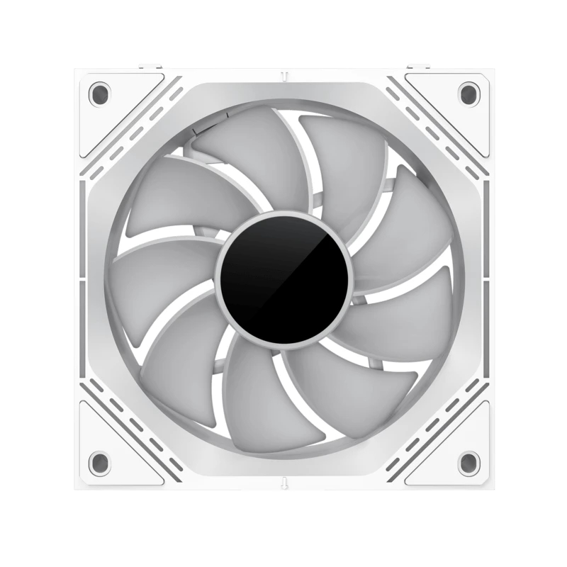 Комплект вентилатори Gamemax FN12A-S3I-RW White Fan Pack 3-in-1 3x120mm Reverse Daisy-Chain ARGB