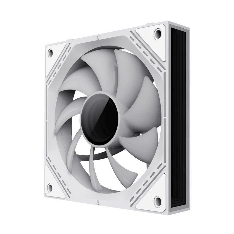 Комплект вентилатори Gamemax FN12A-S3I-RW White Fan Pack 3-in-1 3x120mm Reverse Daisy-Chain ARGB