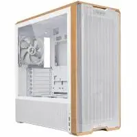 Кутия Lian-Li LANCOOL 217 Mid-Tower, Tempered Glass, Wood-White