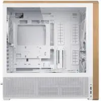 Кутия Lian-Li LANCOOL 217 Mid-Tower, Tempered Glass, Wood-White