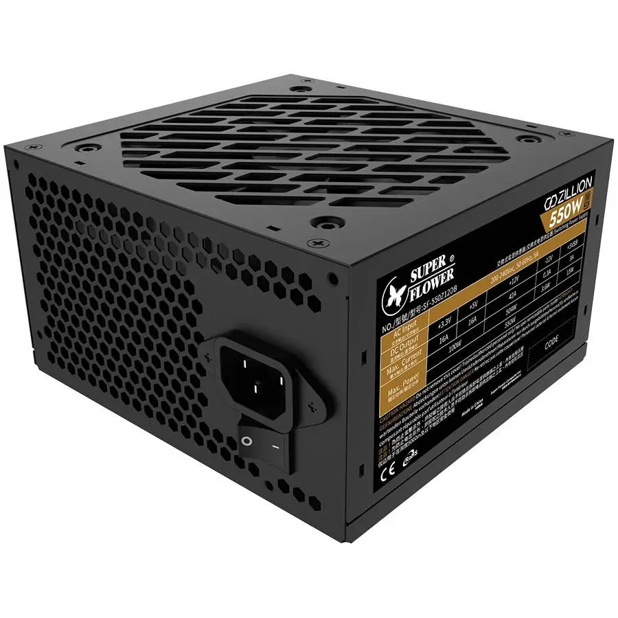 Захранване Super Flower Zillion DB Bronze 850W ATX 3.1, 80 Plus Bronze PSU - SF-850Z12DB 