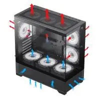 Кутия Gamemax Vista MB Case mATX
