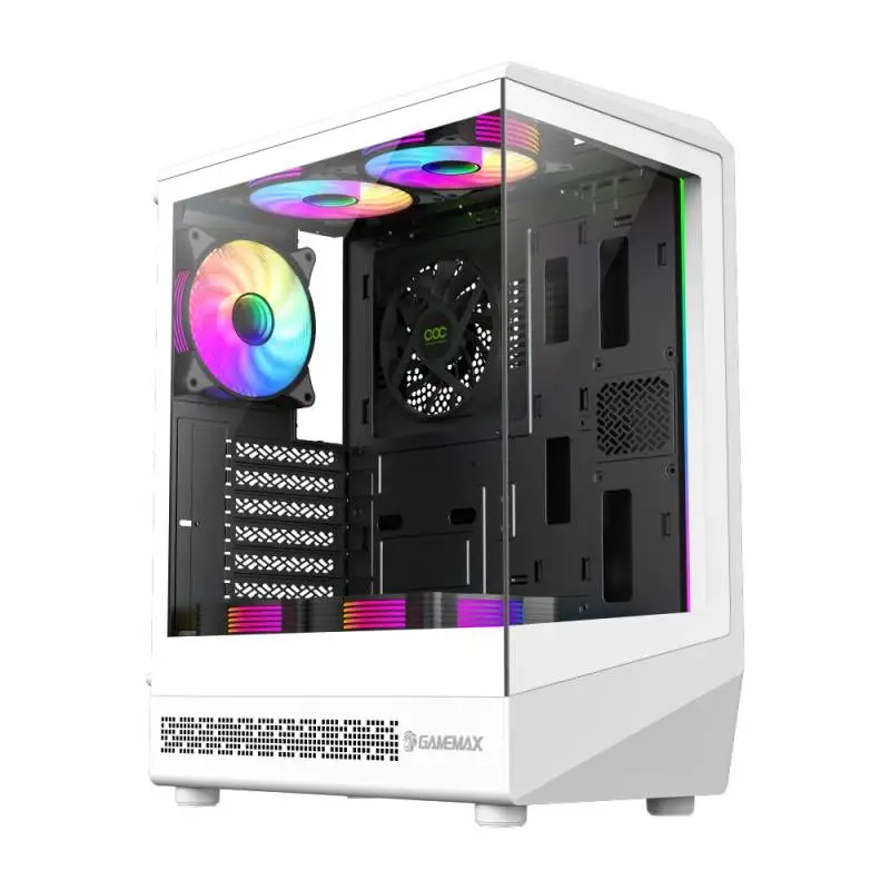Кутия Gamemax Vista COC AW Case ATX 5 x 120 mm A-RGB Fans, MB Plate COC Fan