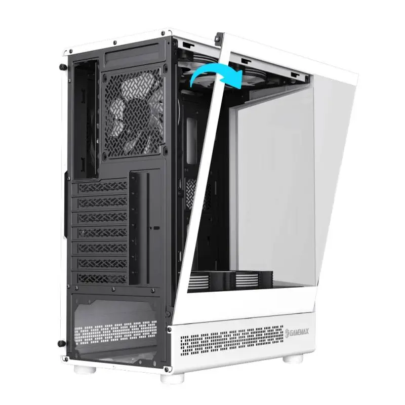 Кутия Gamemax Vista COC AW Case ATX 5 x 120 mm A-RGB Fans, MB Plate COC Fan