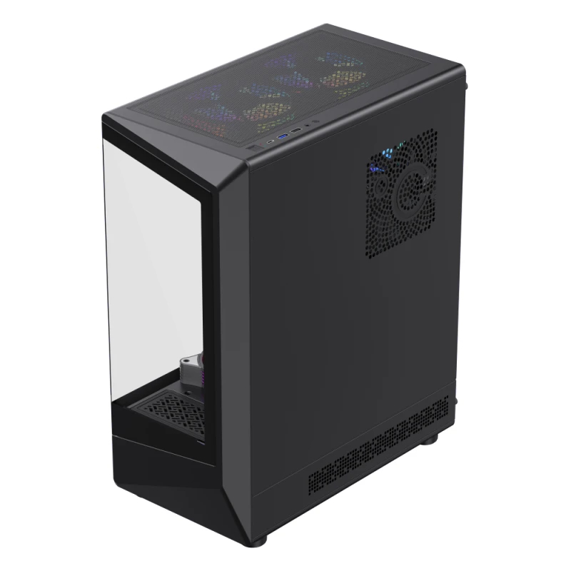 Кутия Gamemax Vista COC AB Case ATX 5 x 120 mm A-RGB Fans, MB Plate COC Fan