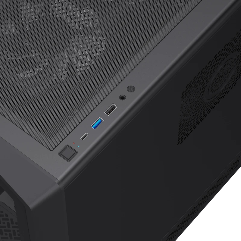 Кутия Gamemax Vista COC AB Case ATX 5 x 120 mm A-RGB Fans, MB Plate COC Fan