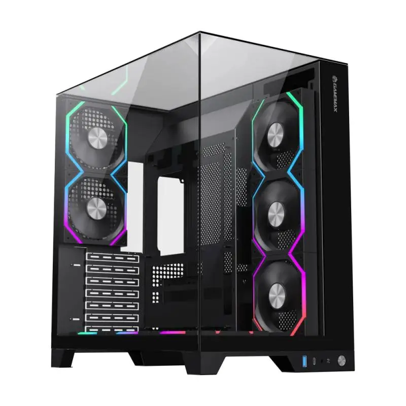 Кутия Gamemax Infinity Pro Black Case ATX 5 x 120 mm Addressable RGB fans