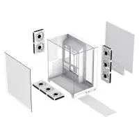 Кутия Gamemax Infinity Plus White Case ATX