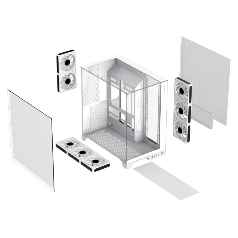 Кутия Gamemax Infinity Plus White Case ATX