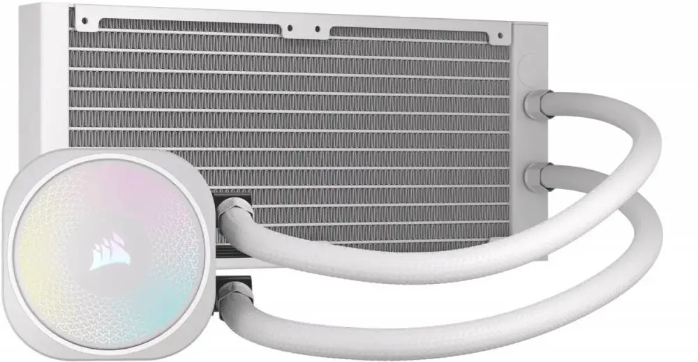 Υδρόψυξη για επεξεργαστή Corsair NAUTILUS 240 ARGB White 240mm Radiator Liquid CPU Cooler - CW-9060094-WW