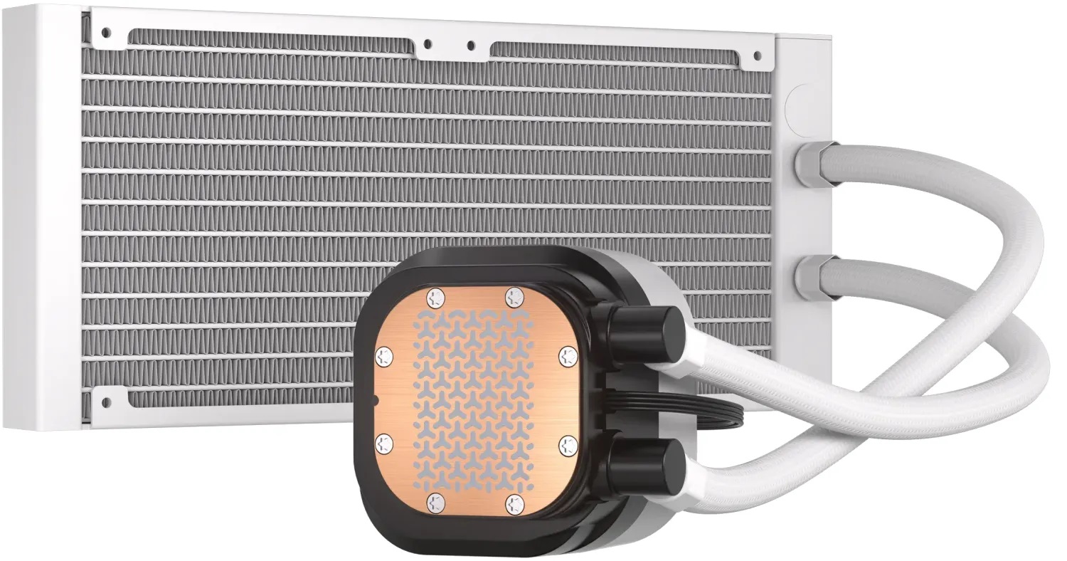 Υδρόψυξη για επεξεργαστή Corsair NAUTILUS 240 ARGB White 240mm Radiator Liquid CPU Cooler - CW-9060094-WW