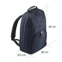 HAMA Раница за лаптоп "Premium Lightweight", до 41 см (16,2"), тъмносиня
