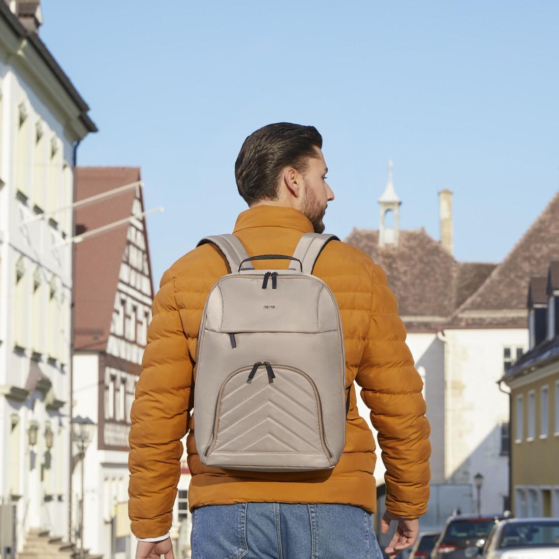 HAMA Laptop-Rucksack "Premium Lightweight", bis 41 cm (16,2"), beige