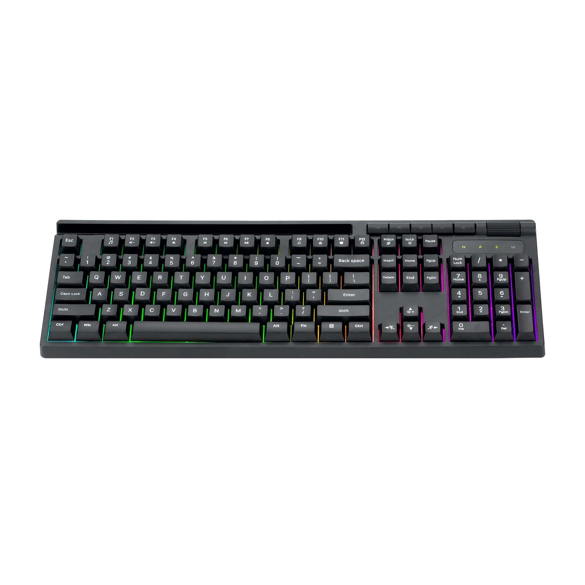 Геймърска клавиатура Marvo Soldat S40 K603 - Silent, RGB