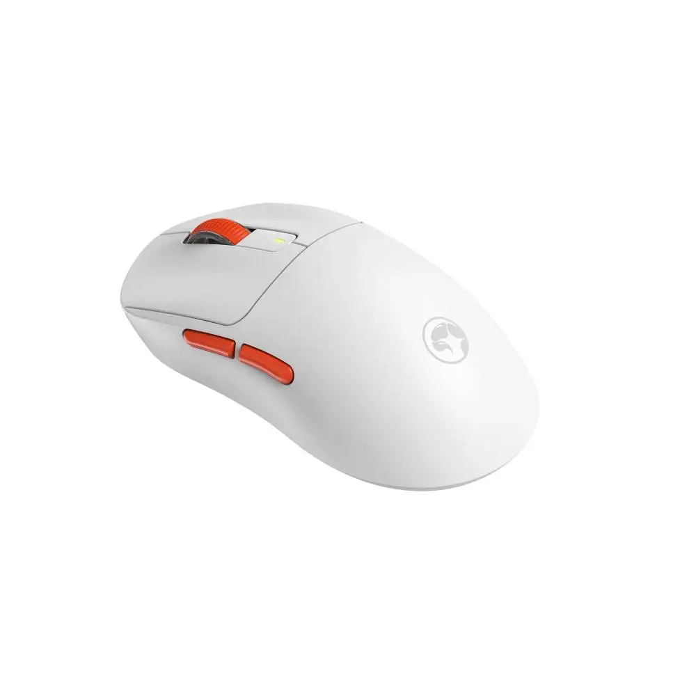 Souris gamer sans fil Marvo Niro 60W G964W Blanc - Bluetooth, 2.4G, 12000dpi