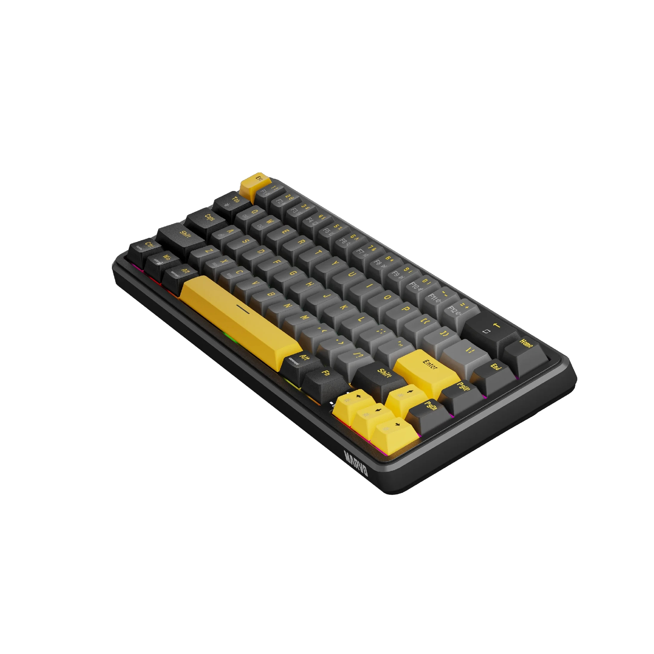 Tastatură de gaming Marvo Magma M40 KG964 - 8K, Switch-uri magnetice [Tactile]