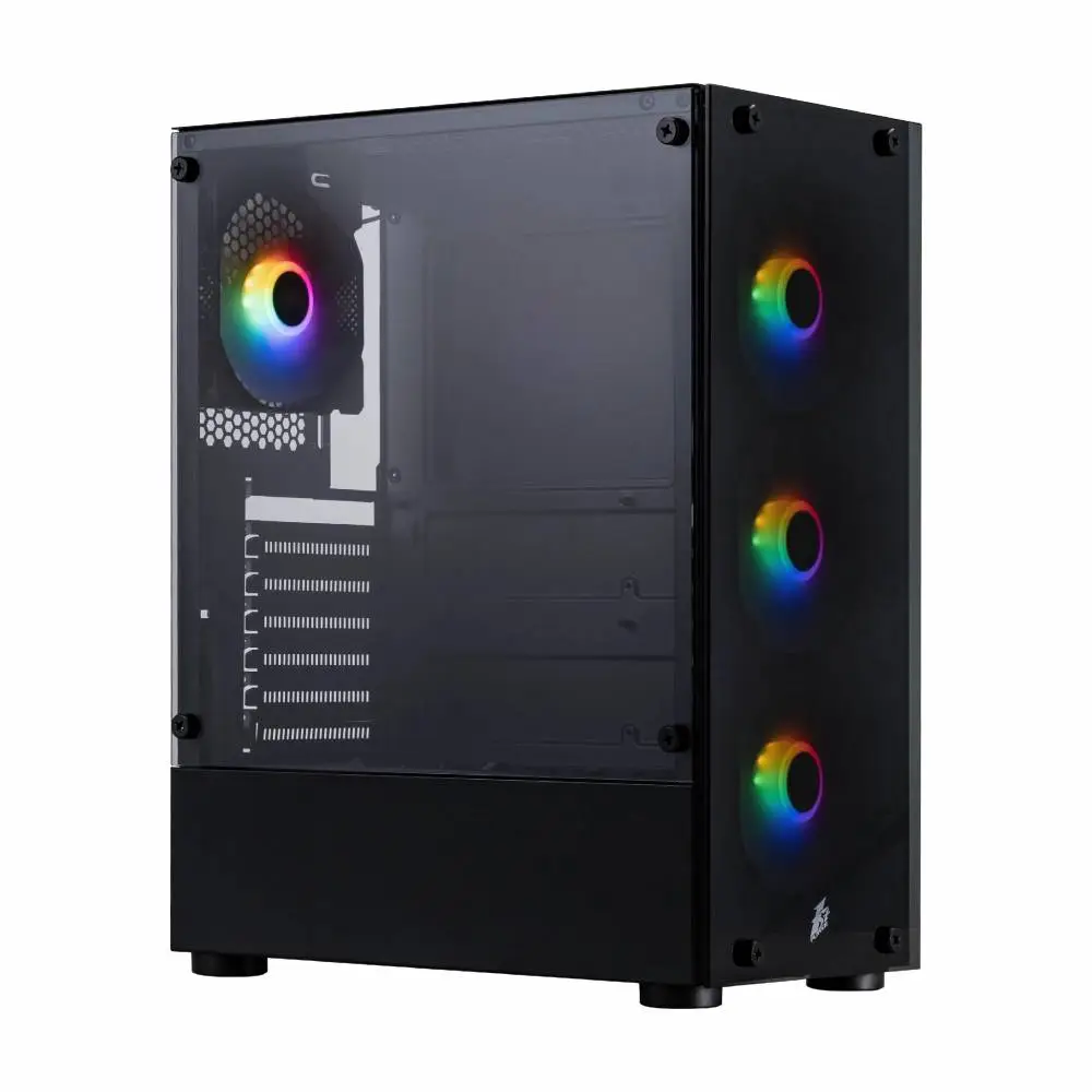 Case 1stPlayer Fire Dancing V2-A RGB v2 ATX 4 ventole incluse