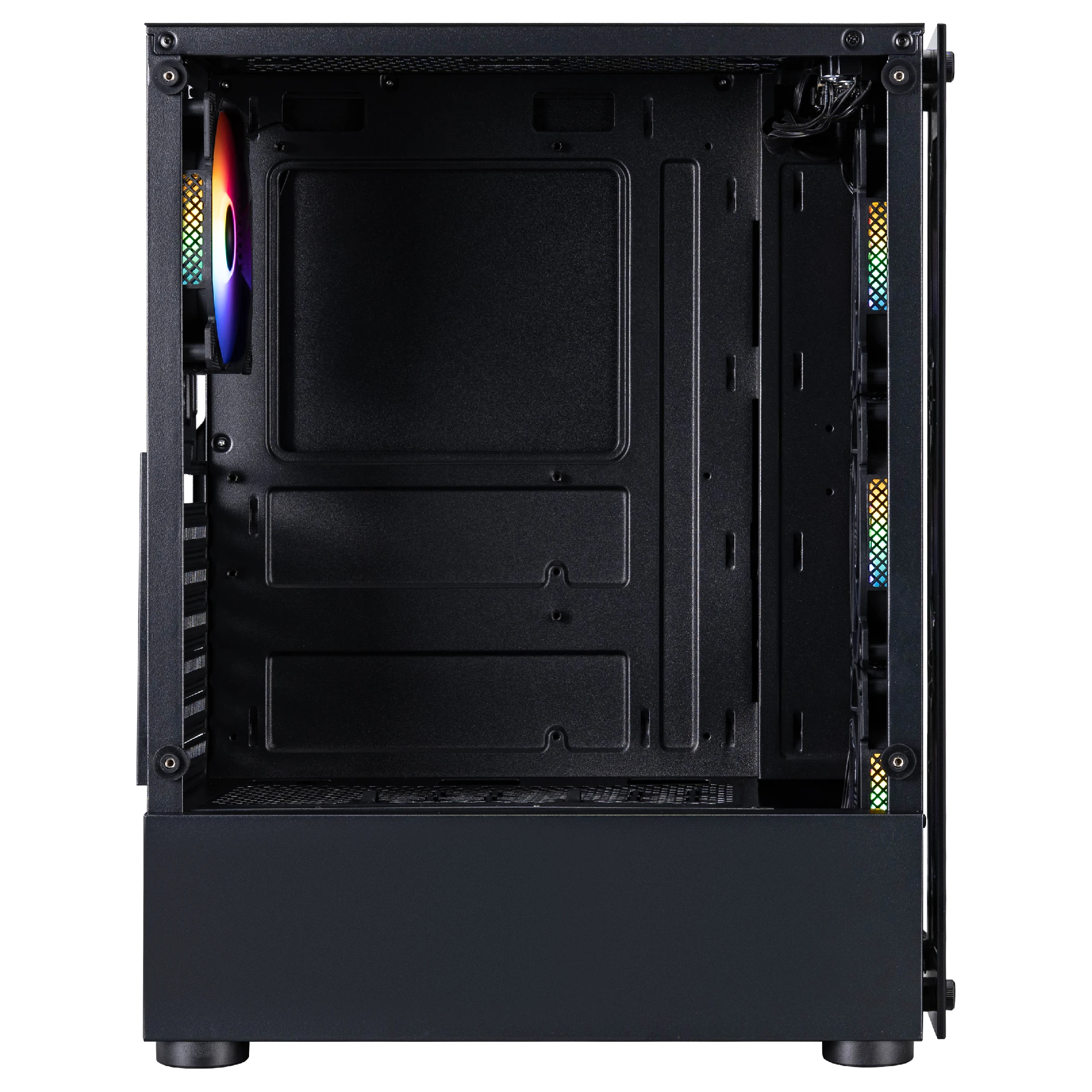 Кутия 1stPlayer Fire Dancing V2-A RGB v2 Case ATX 4 fans included