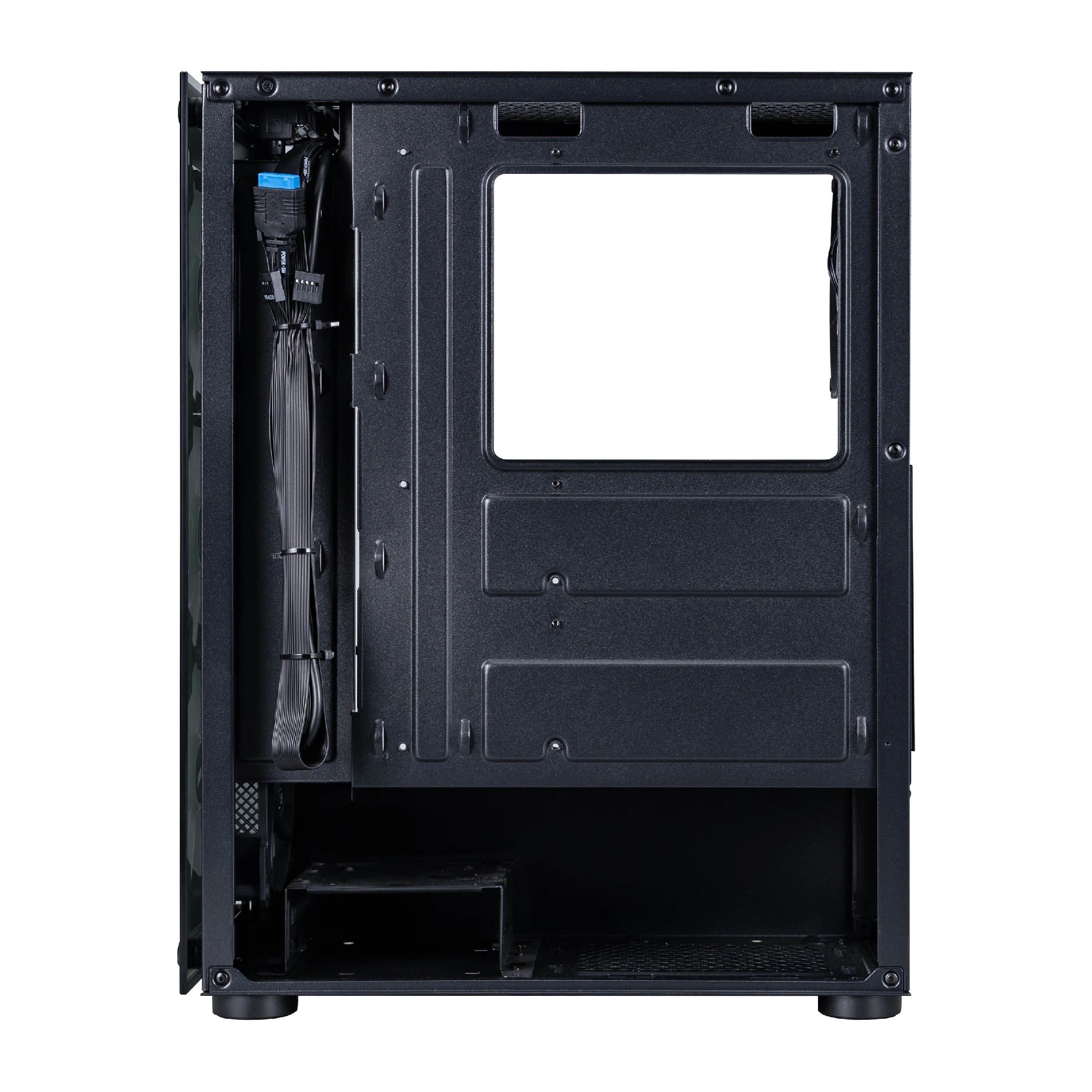 Кутия 1stPlayer Fire Dancing V2-A RGB v2 Case ATX 4 fans included