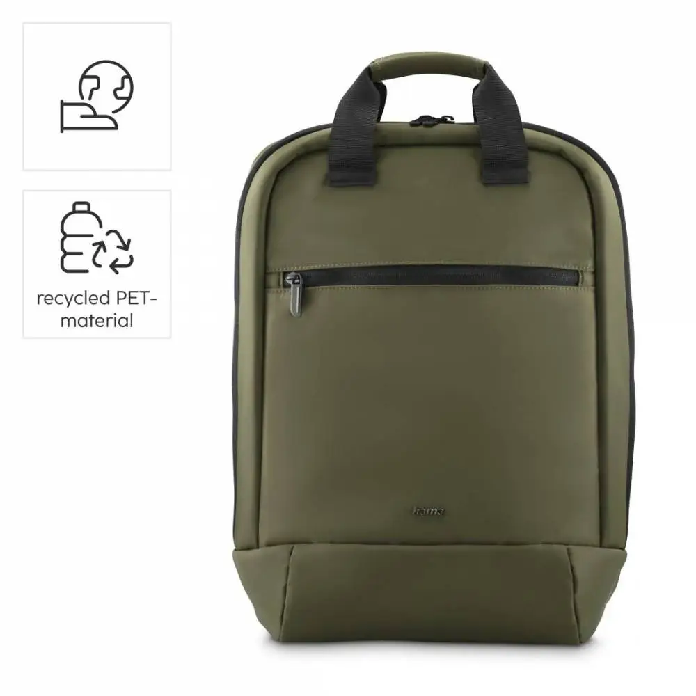 HAMA Раница за лаптоп "Ultra Lightweight", до 41 см (16,2"), зелена