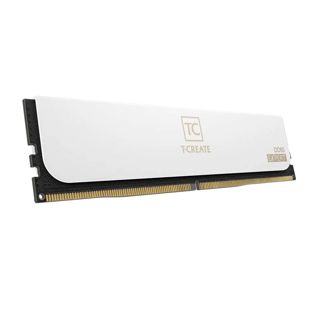 Памет Team Group T-CREATE EXPERT 32GB (2x16GB) DDR5 6000 CL30 White EXPO/XMP - CTCED532G6000HC30DC01 