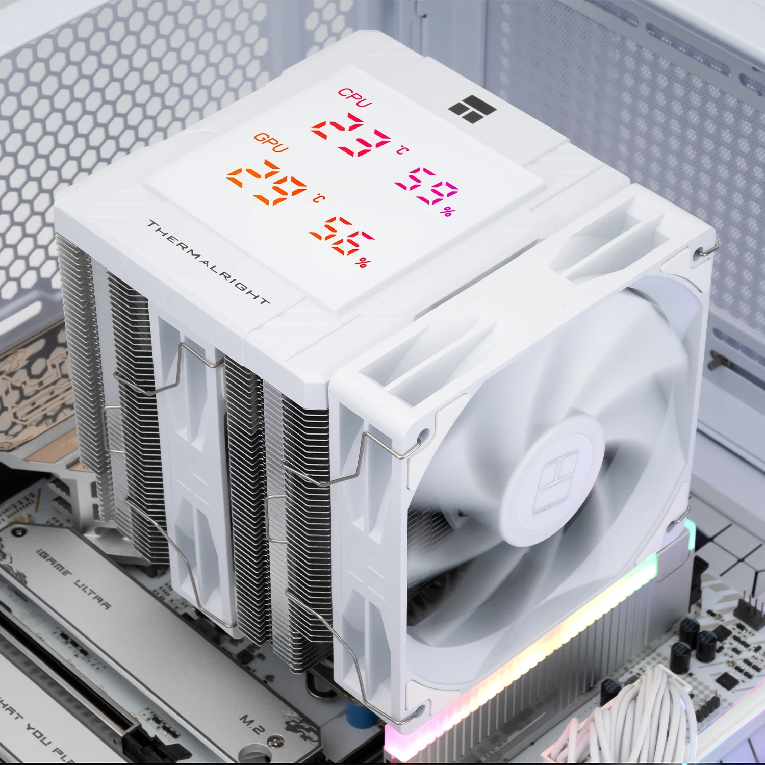 Ψυγείο για επεξεργαστές Thermalright Peerless Assassin 120 Digital White Dual-Tower CPU Cooler