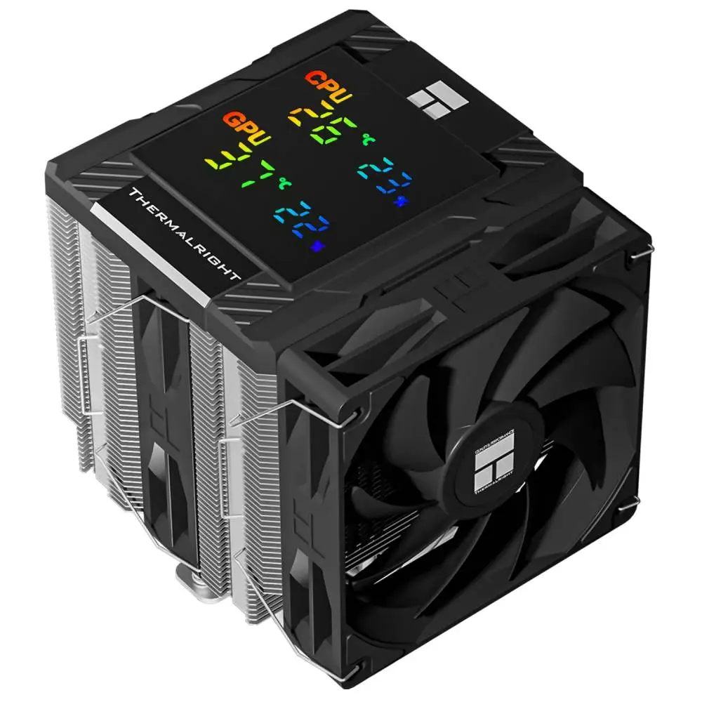 Охладител за процесор Thermalright Peerless Assassin 120 Digital Black Dual-Tower CPU Cooler