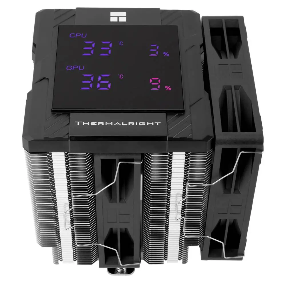 Охладител за процесор Thermalright Peerless Assassin 120 Digital Black Dual-Tower CPU Cooler