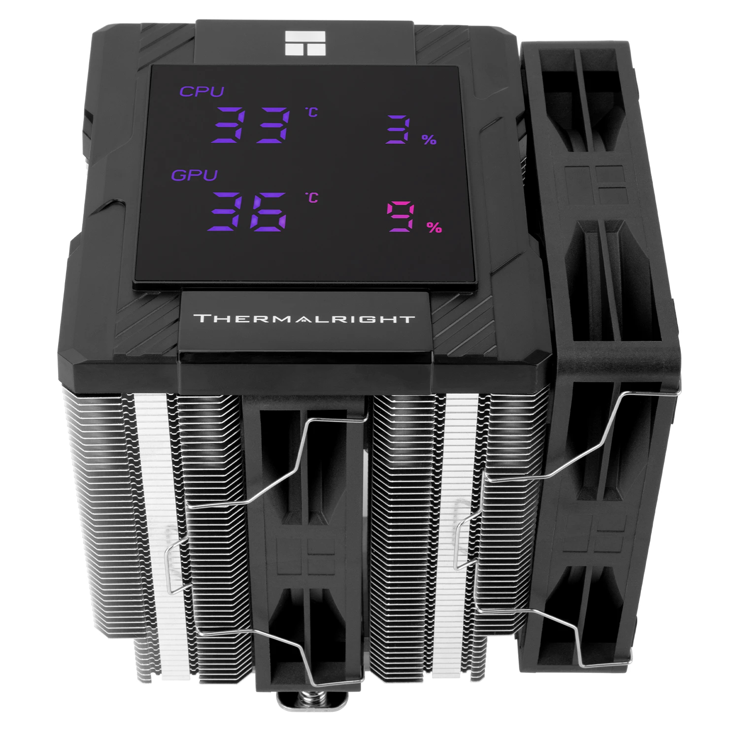 Охладител за процесор Thermalright Peerless Assassin 120 Digital Black Dual-Tower CPU Cooler