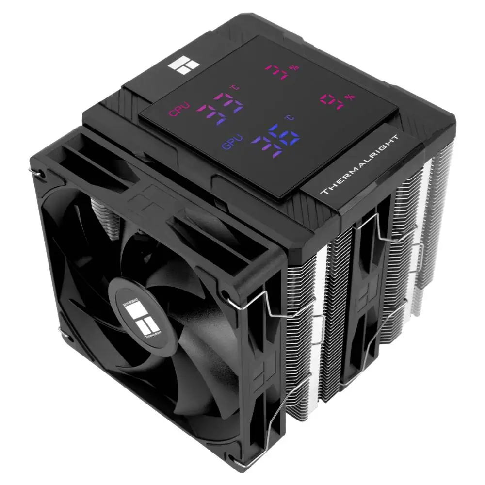 Охладител за процесор Thermalright Peerless Assassin 120 Digital Black Dual-Tower CPU Cooler