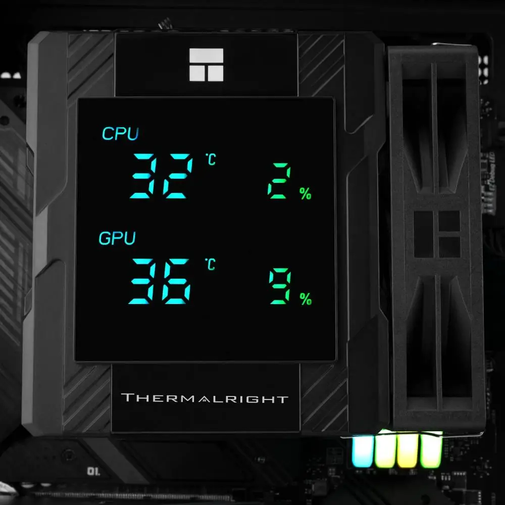 Охладител за процесор Thermalright Peerless Assassin 120 Digital Black Dual-Tower CPU Cooler