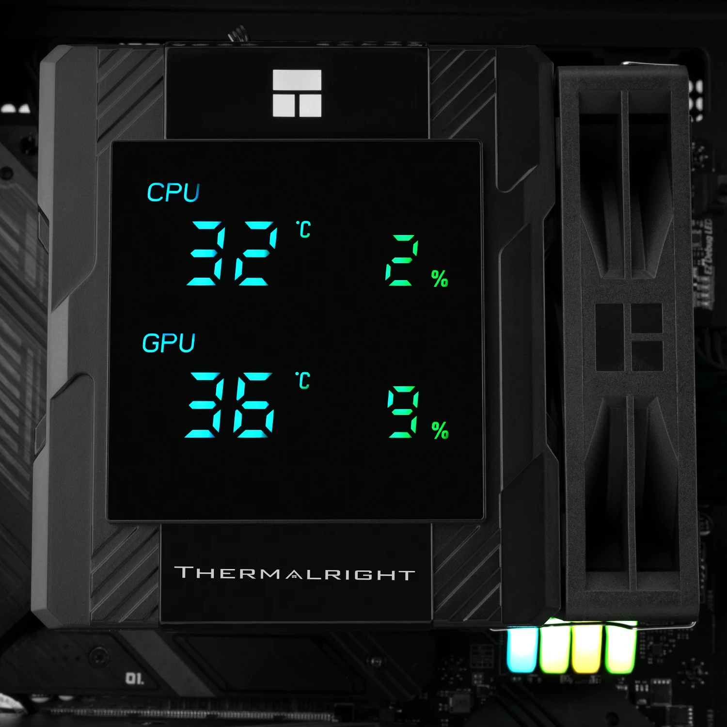 Охладител за процесор Thermalright Peerless Assassin 120 Digital Black Dual-Tower CPU Cooler
