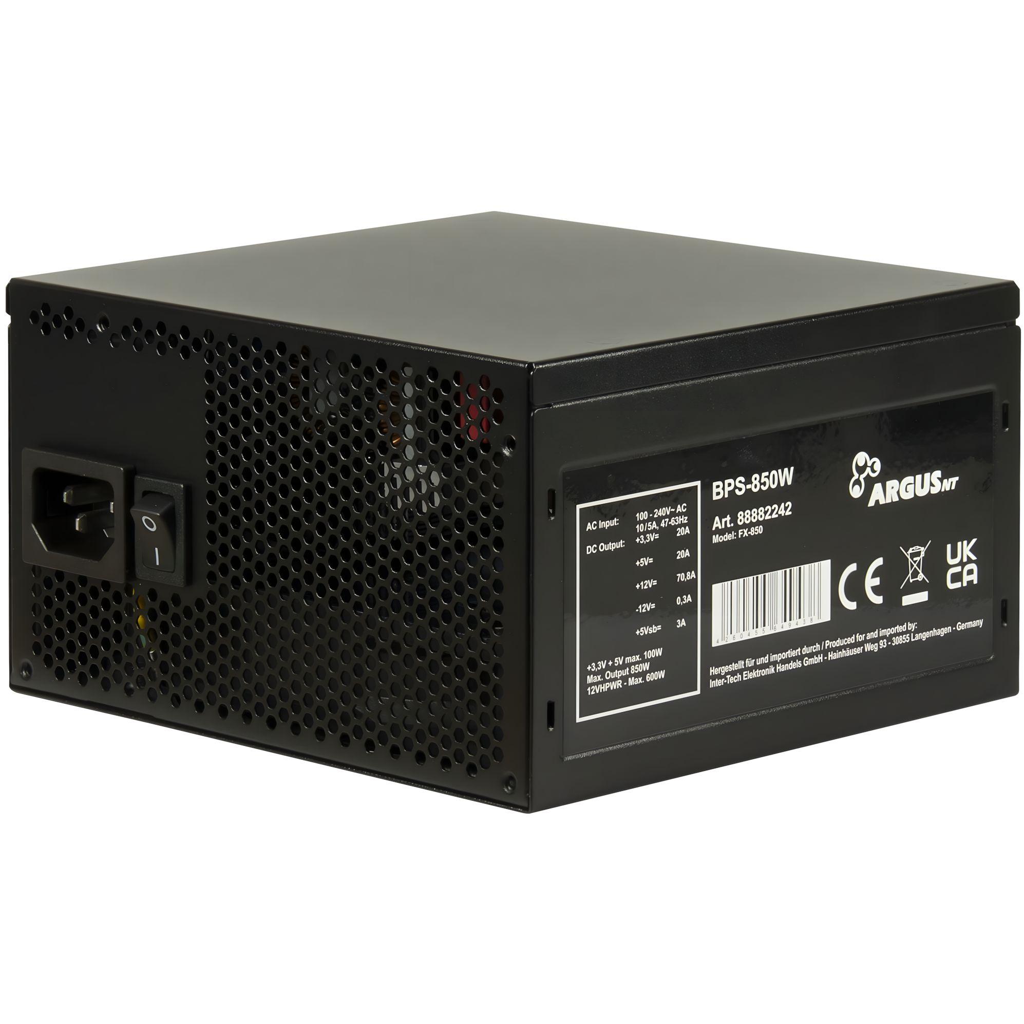 Захранване Inter Tech Argus BPS-850 850W 80 Plus Bronze ATX 3.0