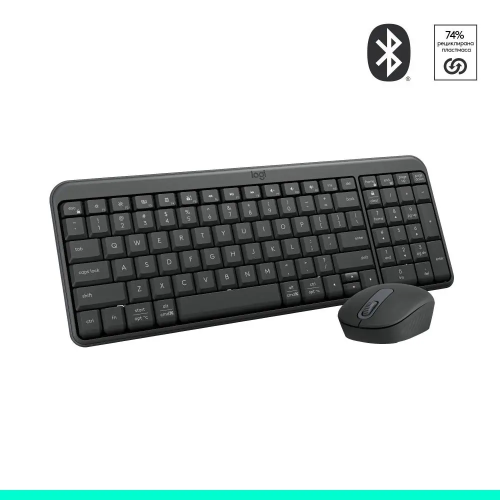 Ασύρματο σετ Logitech MK250 Graphite - Κυριλλισμένο