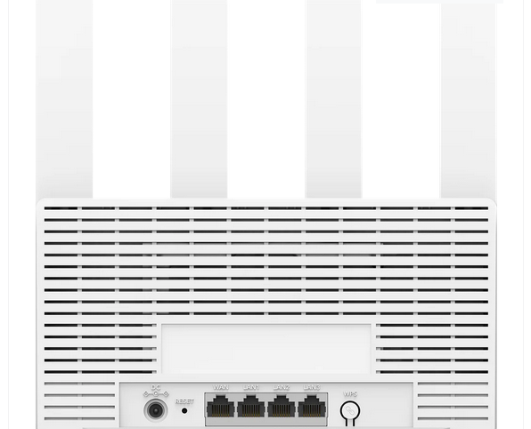 Безжичен рутер Cudy BE3600 Gigabit Dual Band Wi-Fi 7, 4x10/100/1000, 4x5dBi антени, бял