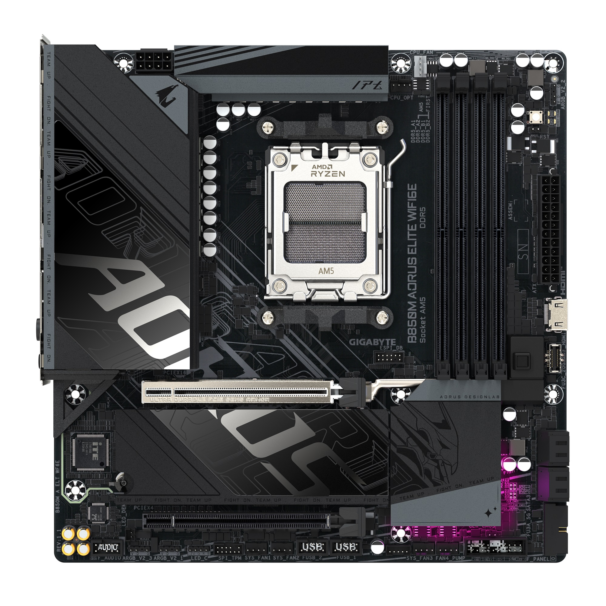 Дънна платка Gigabyte B850M AORUS ELITE WIFI6E