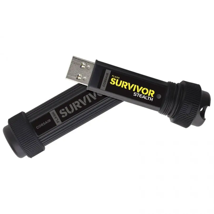 USB памет Corsair Survivor Stealth 128GB USB 3.0 Flash Drive Military-Style Design - CMFSS3B-128GB