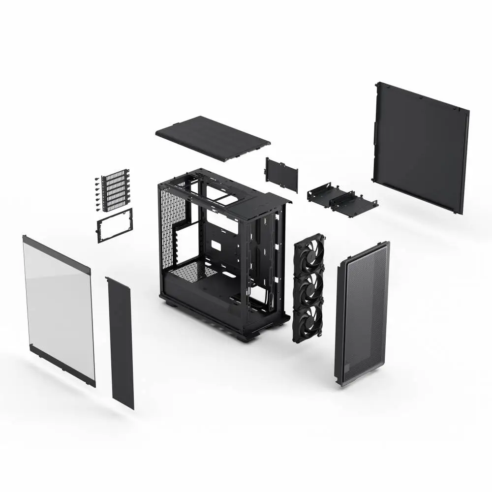 Кутия Fractal Epoch Black TG Light Tint - FD-C-EPO1A-02