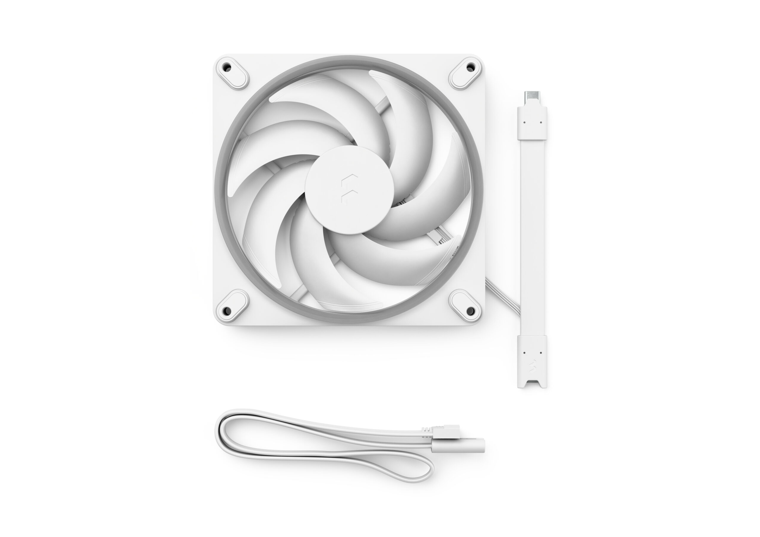 Вентиалтор Fractal Momentum 14 RGB White - FD-F-MR1-1402