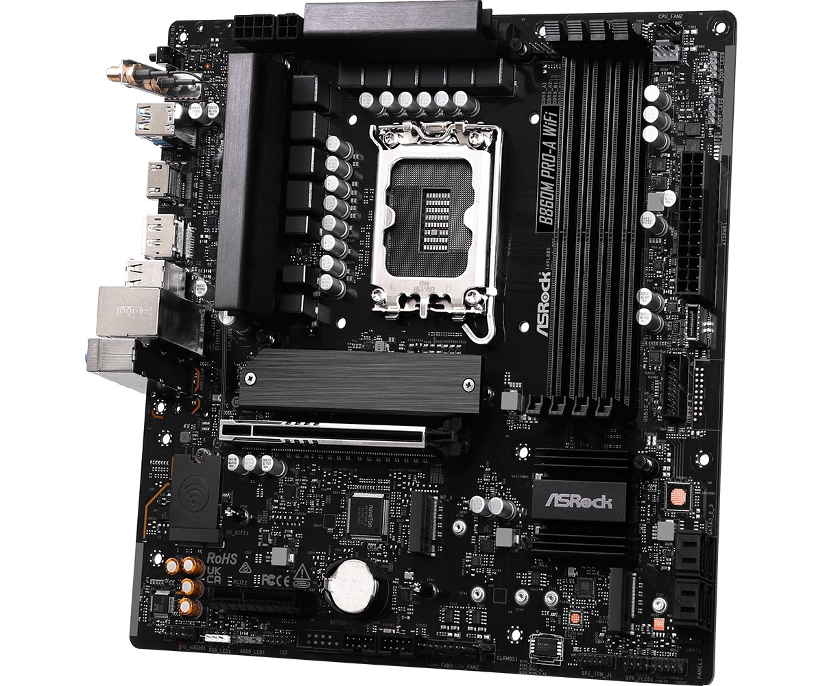 Дънан платка Asrock B860M PRO-A WIFI LGA1851