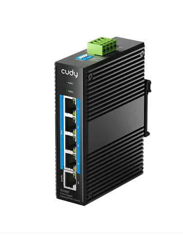 Διακόπτης Cudy IG1005P Βιομηχανικός 5-Port 10/100/1000M PoE+ Switch 65W