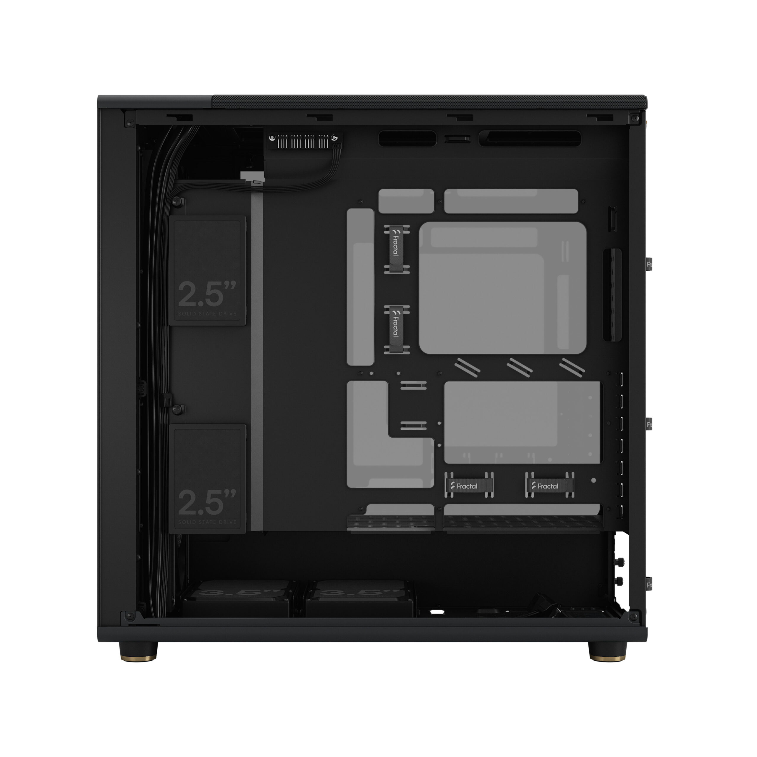 Кутия Fractal North XL RC Black TG Dark - FD-C-NOR1X-05