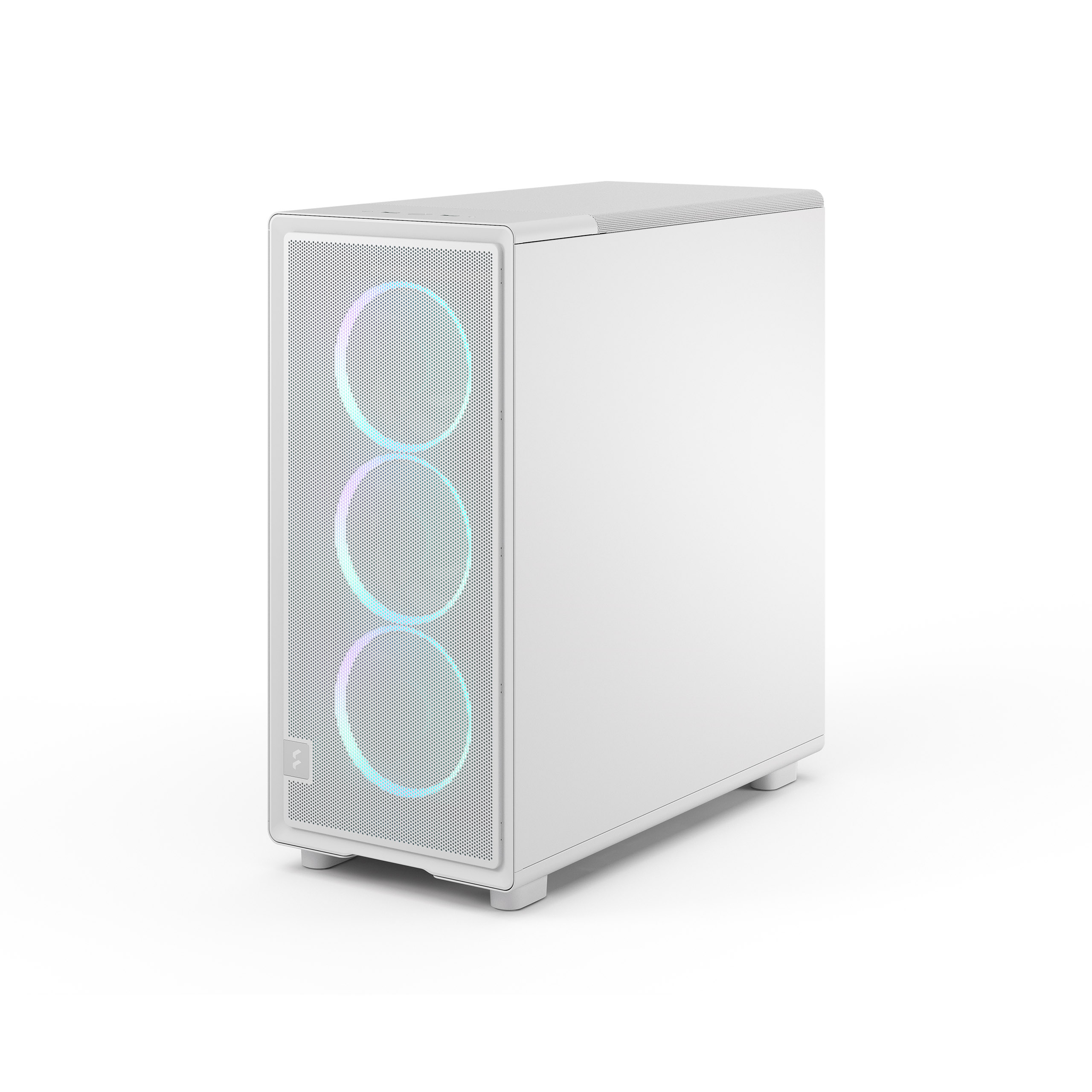 Boîtier Fractal Epoch White TG RGB Clear - FD-C-EPO1A-05