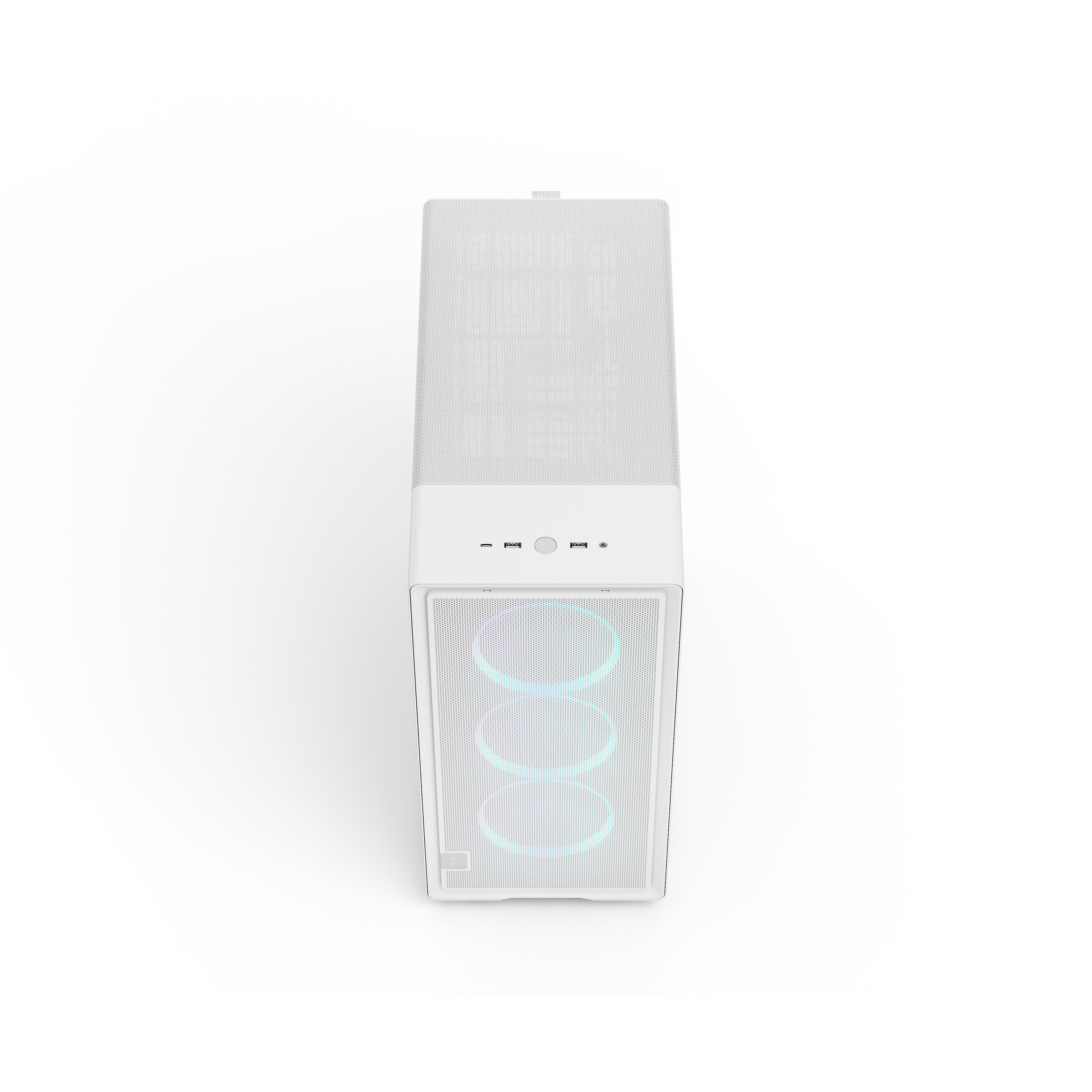 Boîtier Fractal Epoch White TG RGB Clear - FD-C-EPO1A-05